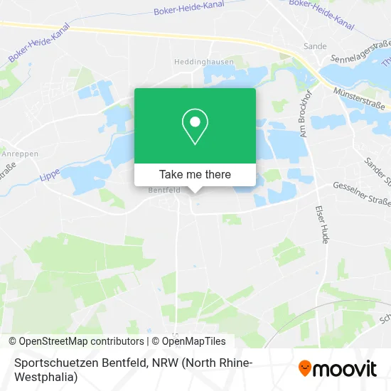 Sportschuetzen Bentfeld map