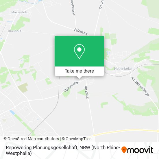 Repowering Planungsgesellchaft map