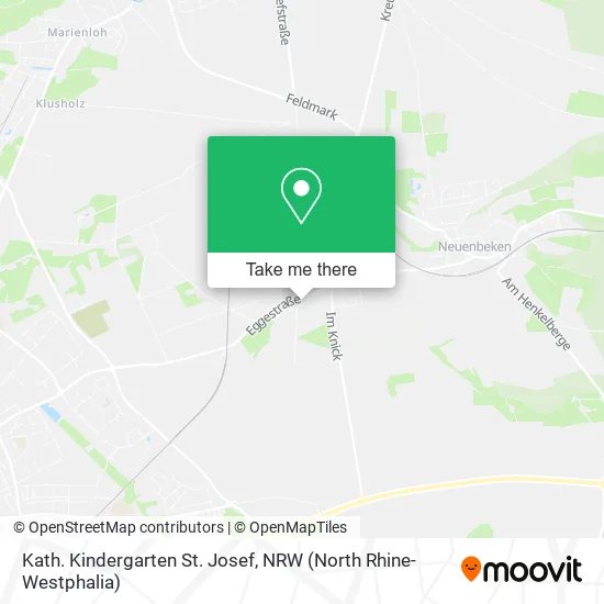 Kath. Kindergarten St. Josef map