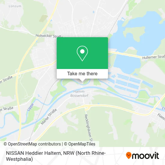 NISSAN Heddier Haltern map