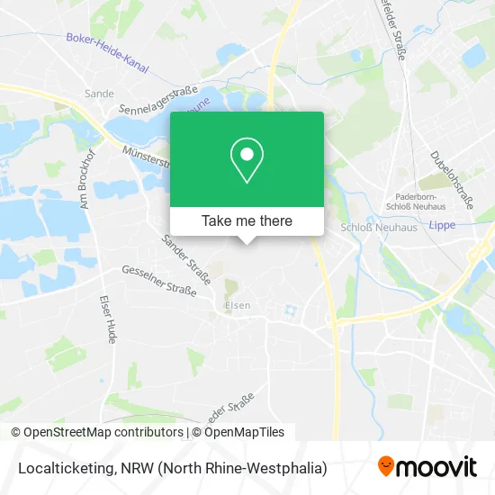 Карта Localticketing