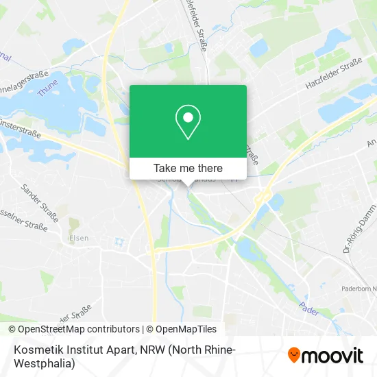 Карта Kosmetik Institut Apart