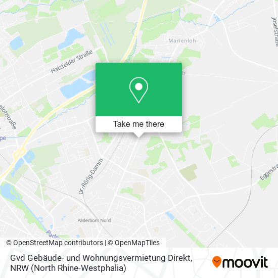 Gvd Gebäude- und Wohnungsvermietung Direkt map