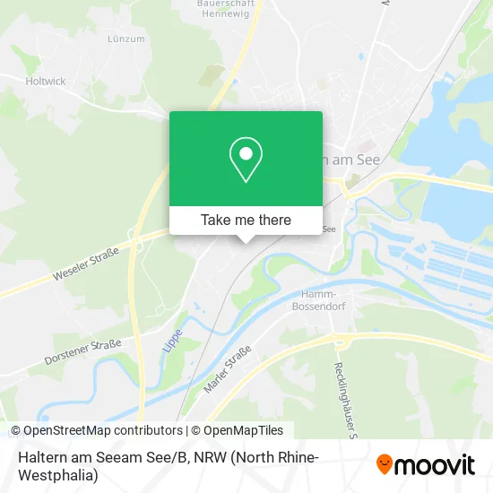 Карта Haltern am Seeam See/B