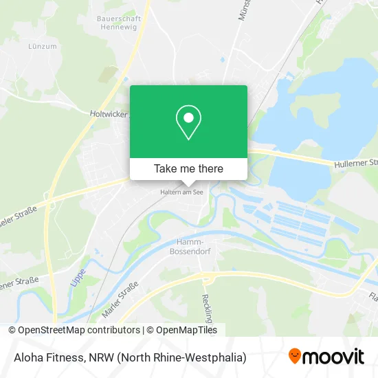 Aloha Fitness map