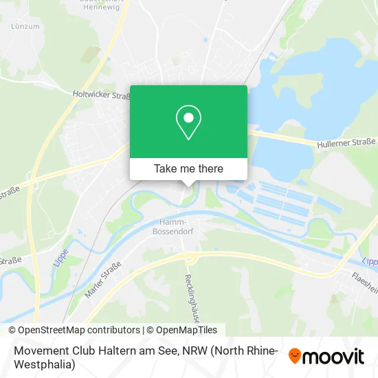Карта Movement Club Haltern am See