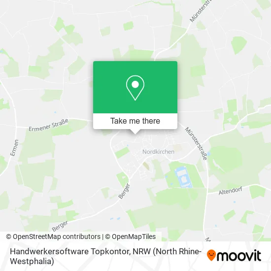 Карта Handwerkersoftware Topkontor