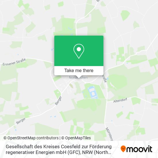 Gesellschaft des Kreises Coesfeld zur Förderung regenerativer Energien mbH (GFC) map