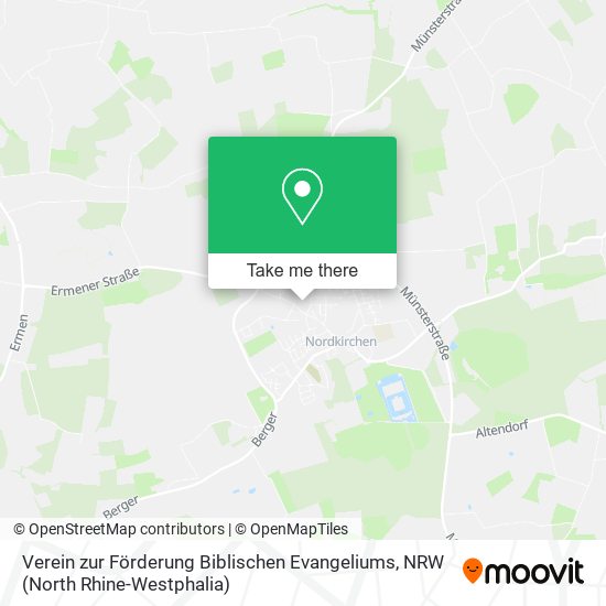 Verein zur Förderung Biblischen Evangeliums map