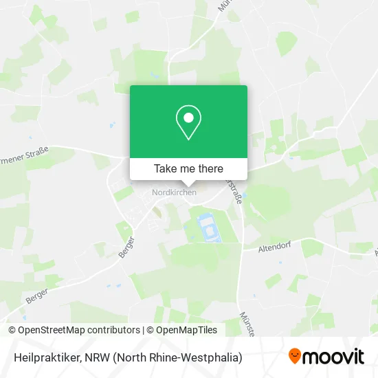 Карта Heilpraktiker