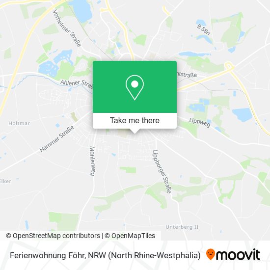 Ferienwohnung Föhr map