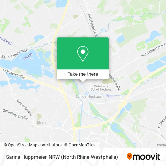 Sarina Hüppmeier map