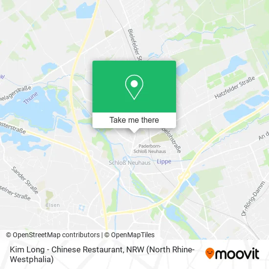 Карта Kim Long - Chinese Restaurant