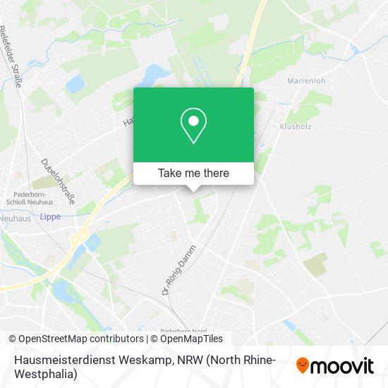 Hausmeisterdienst Weskamp map