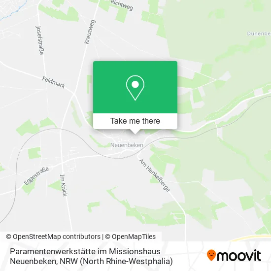 Paramentenwerkstätte im Missionshaus Neuenbeken map