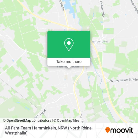 All-Fahr-Team Hamminkeln map