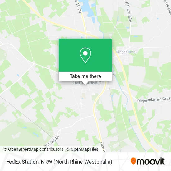 FedEx Station map