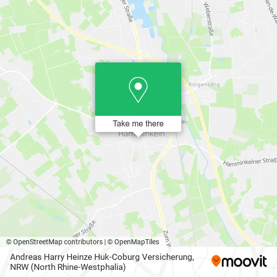 Карта Andreas Harry Heinze Huk-Coburg Versicherung