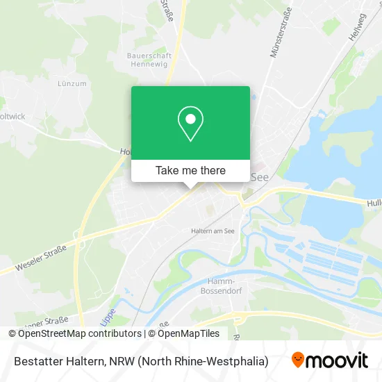 Карта Bestatter Haltern