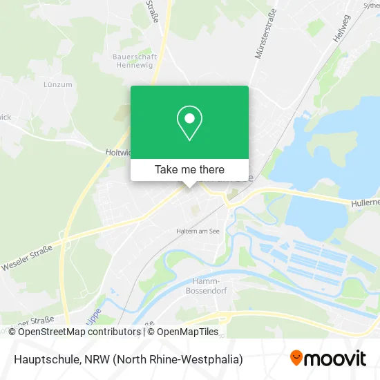 Карта Hauptschule