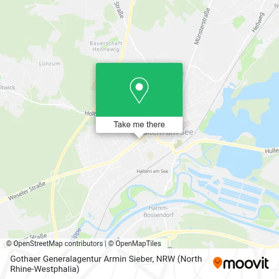 Gothaer Generalagentur Armin Sieber map