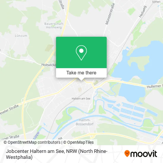 Карта Jobcenter Haltern am See