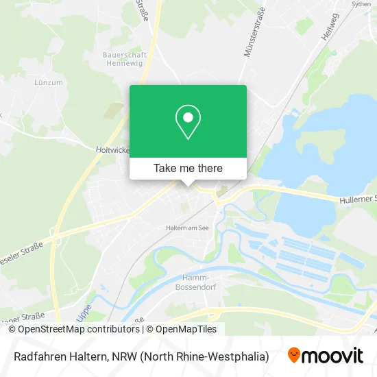 Карта Radfahren Haltern