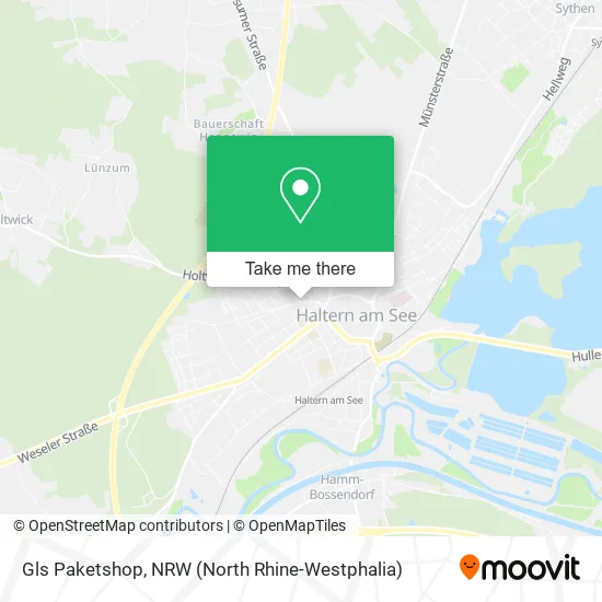 Карта Gls Paketshop