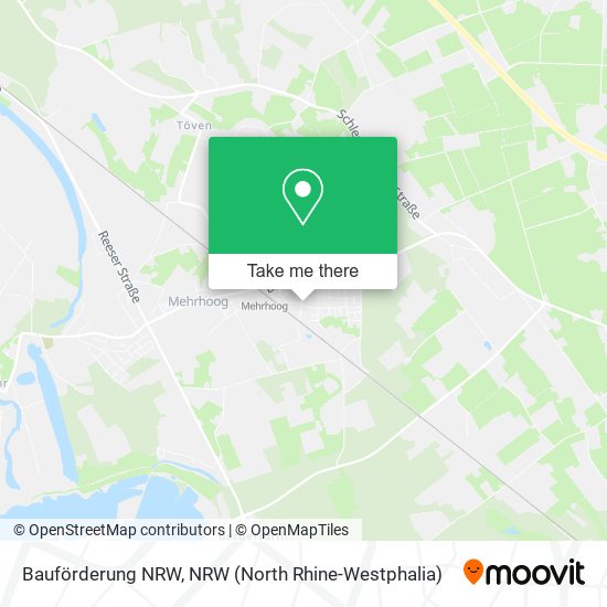 Bauförderung NRW map