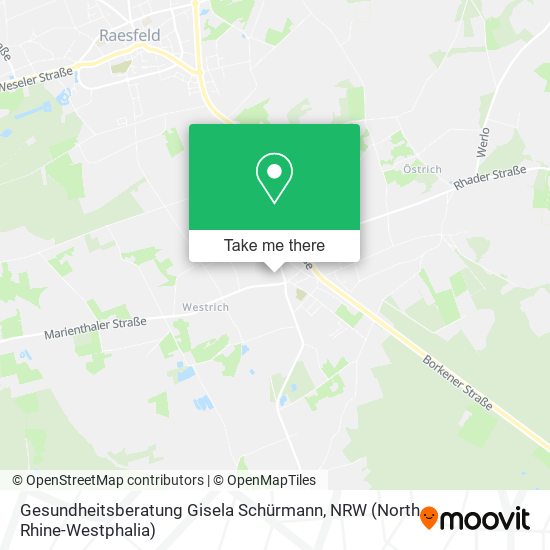 Gesundheitsberatung Gisela Schürmann map