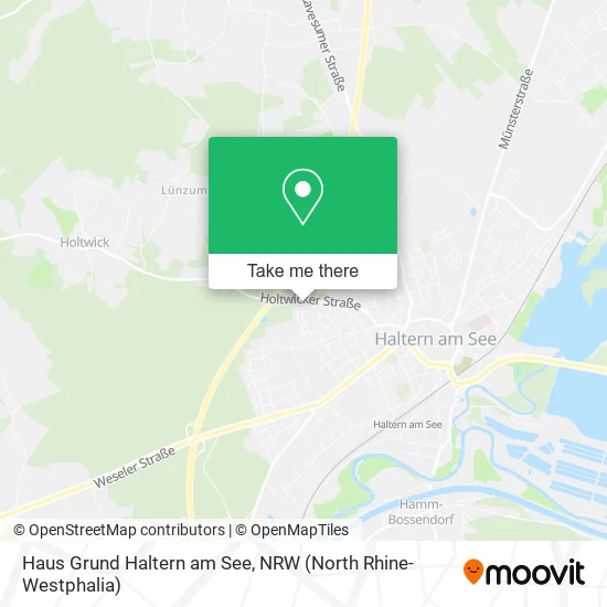 Карта Haus Grund Haltern am See