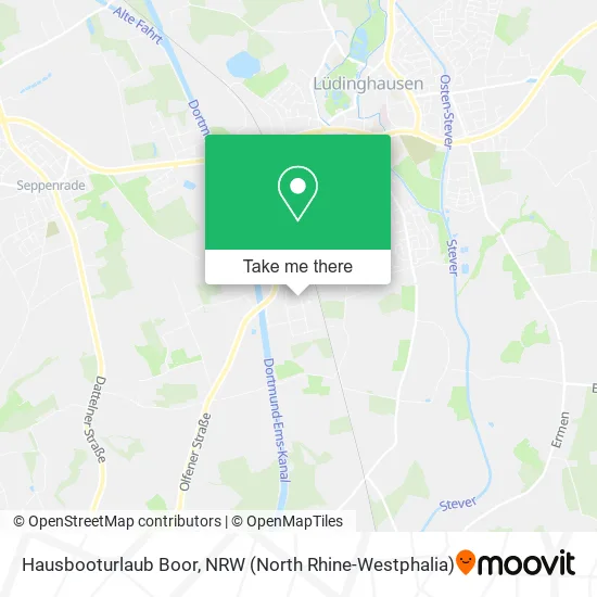 Hausbooturlaub Boor map