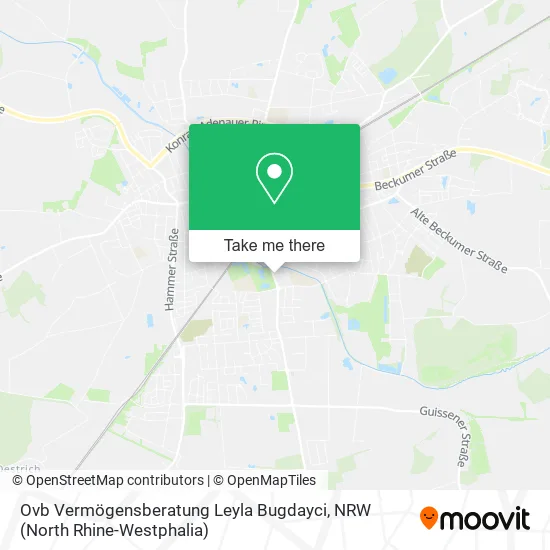 Карта Ovb Vermögensberatung Leyla Bugdayci