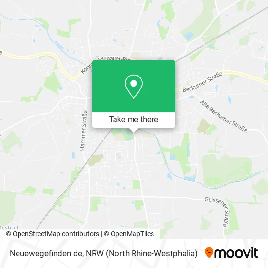 Neuewegefinden de map