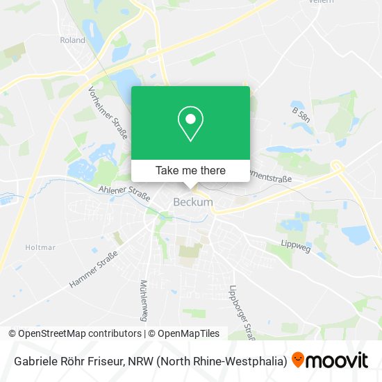 Gabriele Röhr Friseur map
