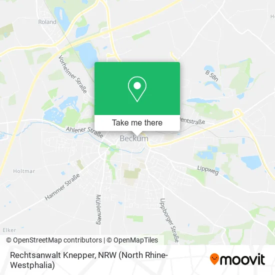 Карта Rechtsanwalt Knepper