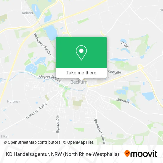 Карта KD Handelsagentur