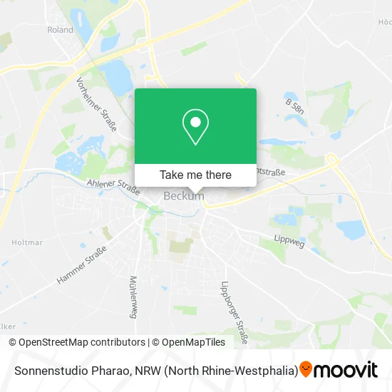 Карта Sonnenstudio Pharao