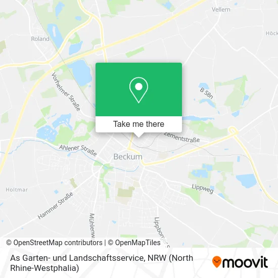 As Garten- und Landschaftsservice map