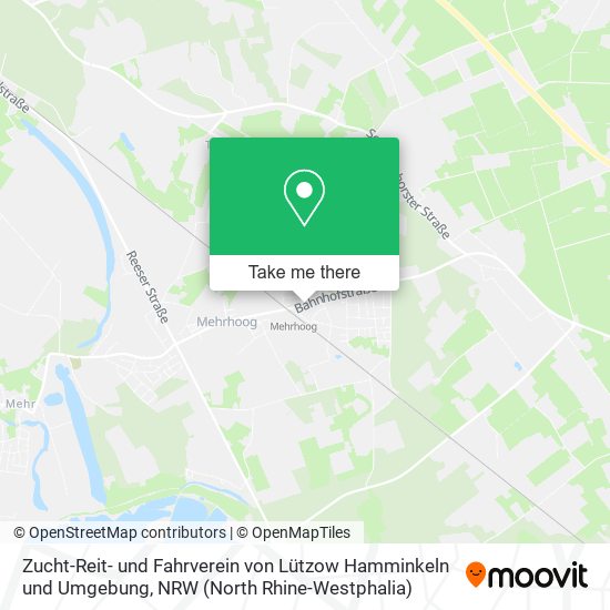 Zucht-Reit- und Fahrverein von Lützow Hamminkeln und Umgebung map