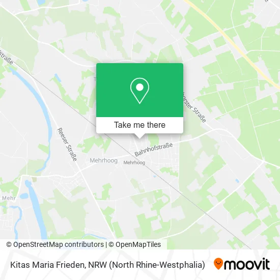 Карта Kitas Maria Frieden