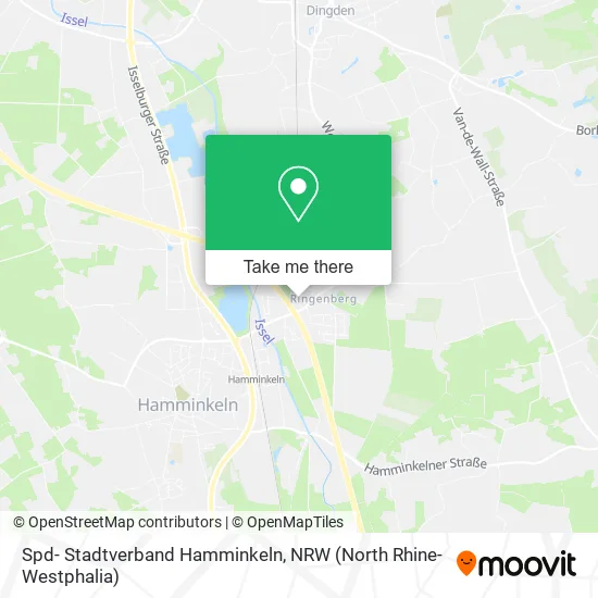 Карта Spd- Stadtverband Hamminkeln