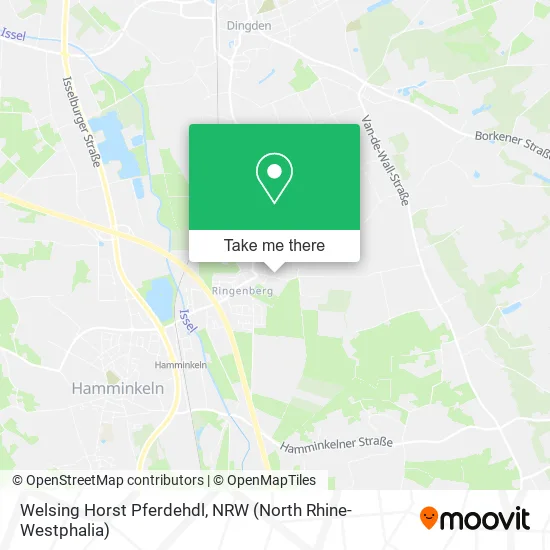 Карта Welsing Horst Pferdehdl