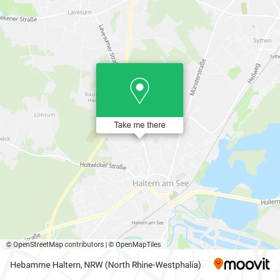 Карта Hebamme Haltern