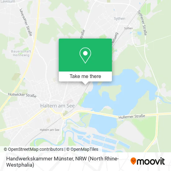 Карта Handwerkskammer Münster