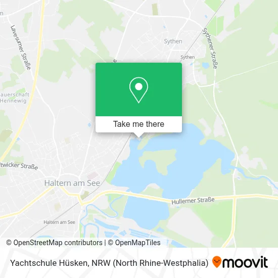 Yachtschule Hüsken map