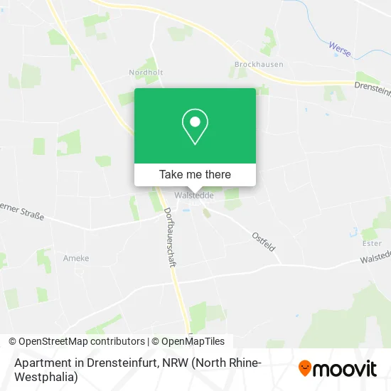 Карта Apartment in Drensteinfurt