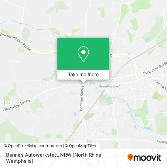 Карта Benne's Autowerkstatt