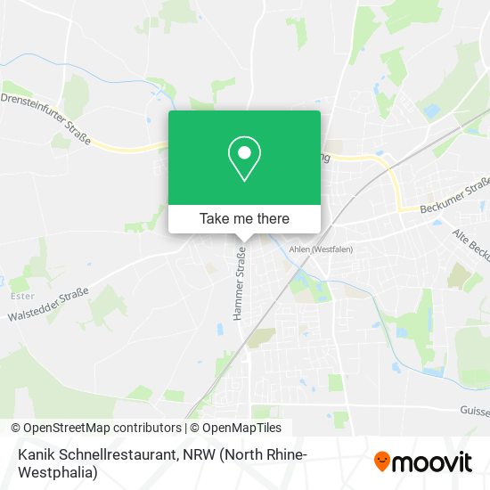 Kanik Schnellrestaurant map