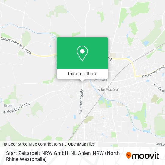 Start Zeitarbeit NRW GmbH, NL Ahlen map